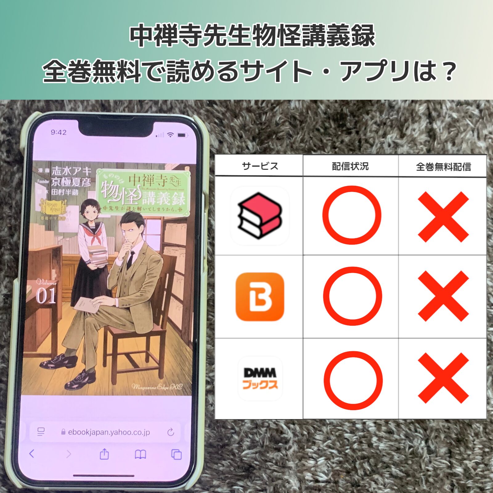 中禅寺先生物怪講義録　全巻無料