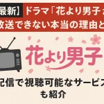 【最新】ドラマ『花より男子』が再放送できない本当の理由とは？配信で視聴可能なサービスも紹介