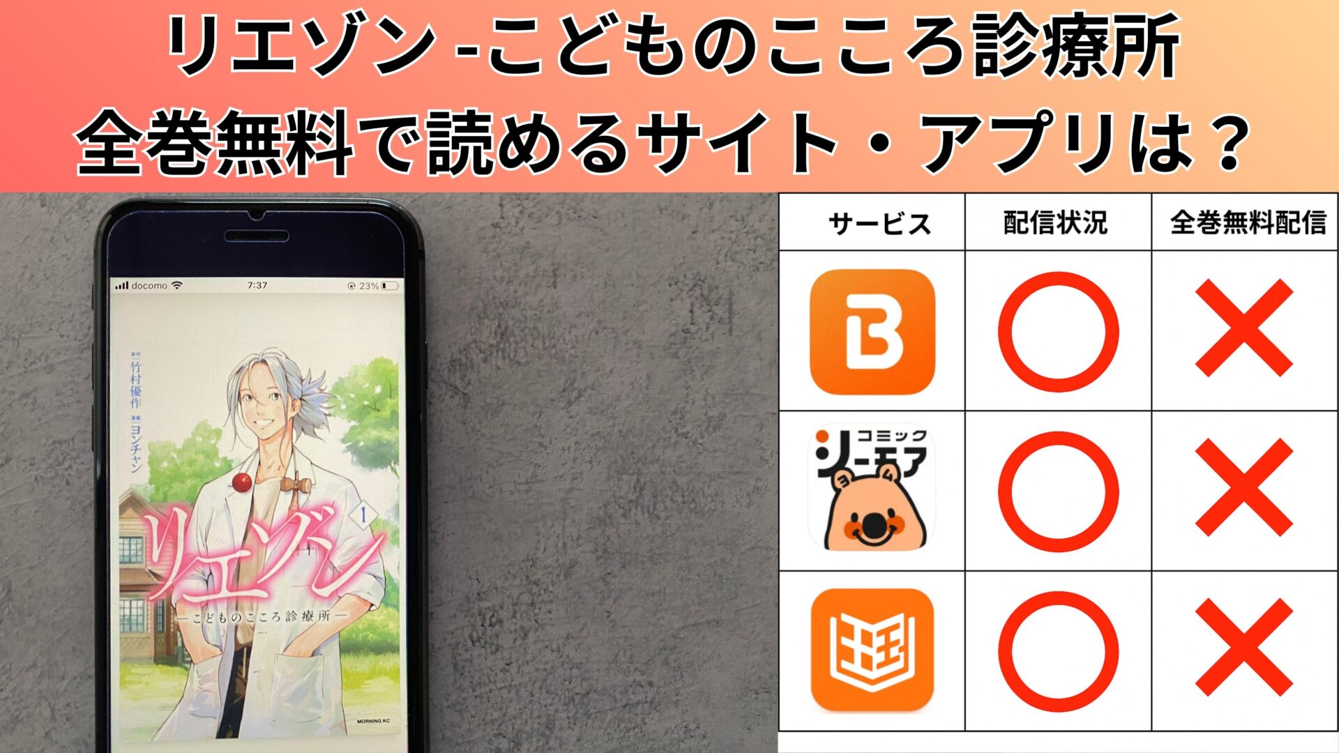 リエゾンの漫画を全巻無料で読むには？お得に読めるアプリやサイトを紹介 – ふくろうFM