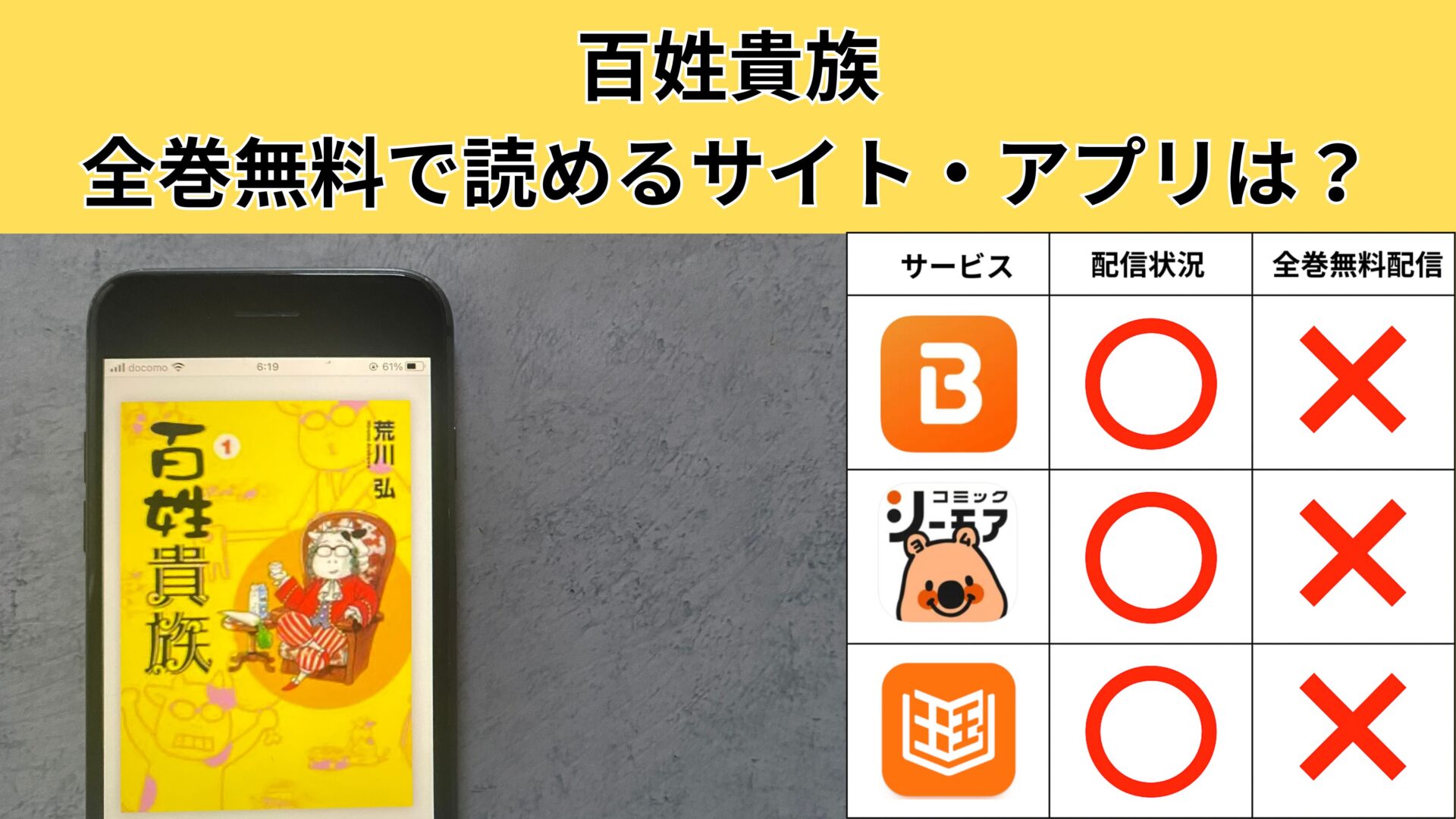 百姓貴族 の漫画を全巻無料で読むには？お得に読めるアプリやサイトを紹介 – ふくろうFM