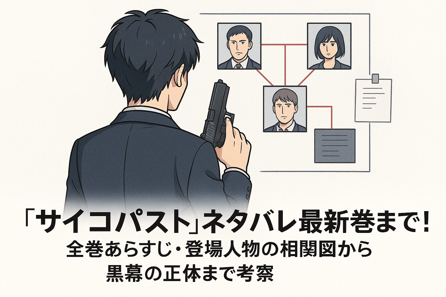 サイコパスト」ネタバレ最新巻まで！全巻あらすじ・登場人物の相関図から黒幕の正体まで考察 – ふくろうFM