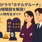 韓国ドラマ「ホテルデルーナ」人物相関図を解説！登場人物完全ガイド