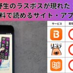 野生のラスボスが現れた！ の漫画を全巻無料で読むには？お得に読めるアプリやサイトを紹介
