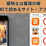 姫騎士は蛮族の嫁 の漫画を全巻無料で読むには？お得に読めるアプリやサイトを紹介