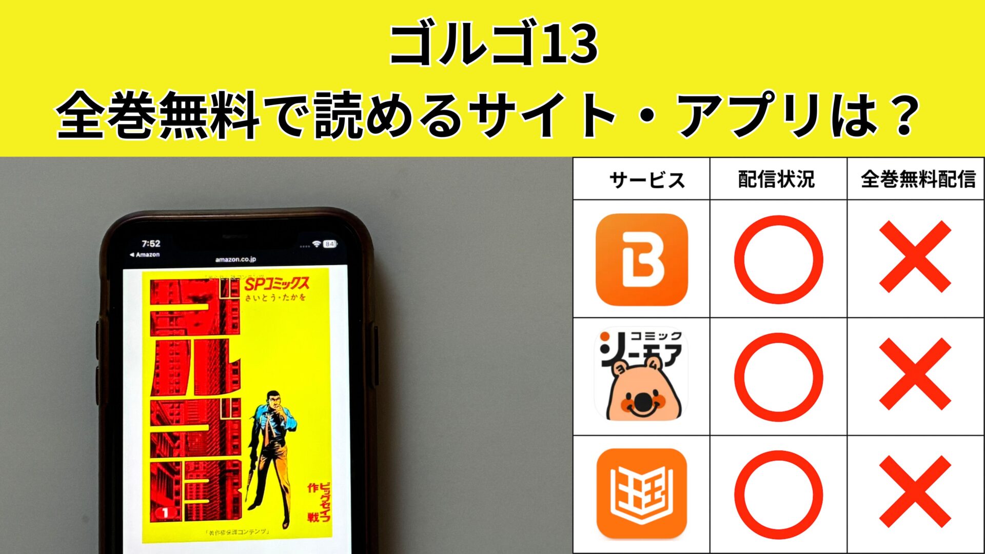 | ゴルゴ13 (SPコミックス) 電子書籍版 (211～215巻セット) ゴルゴ13（91） ゴルゴ13　1〜215巻 のうち152巻/153巻/156巻/198巻/209〜212巻抜け＋スピンオフ銃器職人デイブ　計208冊セット