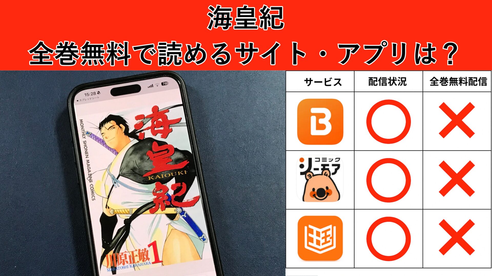 海皇紀の漫画を全巻無料で読むには？お得に読めるアプリやサイトを紹介 – ふくろうFM