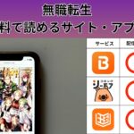 無職転生（小説）が読み放題や全巻無料の漫画アプリは？最新話の配信サービスについても詳しくリサーチ!