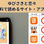 ゆびさきと恋々の漫画を全巻無料で読むには？お得に読めるアプリやサイトを紹介