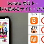 boruto-ボルト-の漫画を全巻無料で読むには？お得に読めるアプリやサイトを紹介