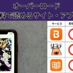 オーバーロードの漫画を全巻無料で読むには?お得に読めるアプリやサイトを紹介