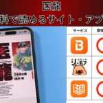医龍の漫画を全巻無料で読むには？お得に読めるアプリやサイトを紹介