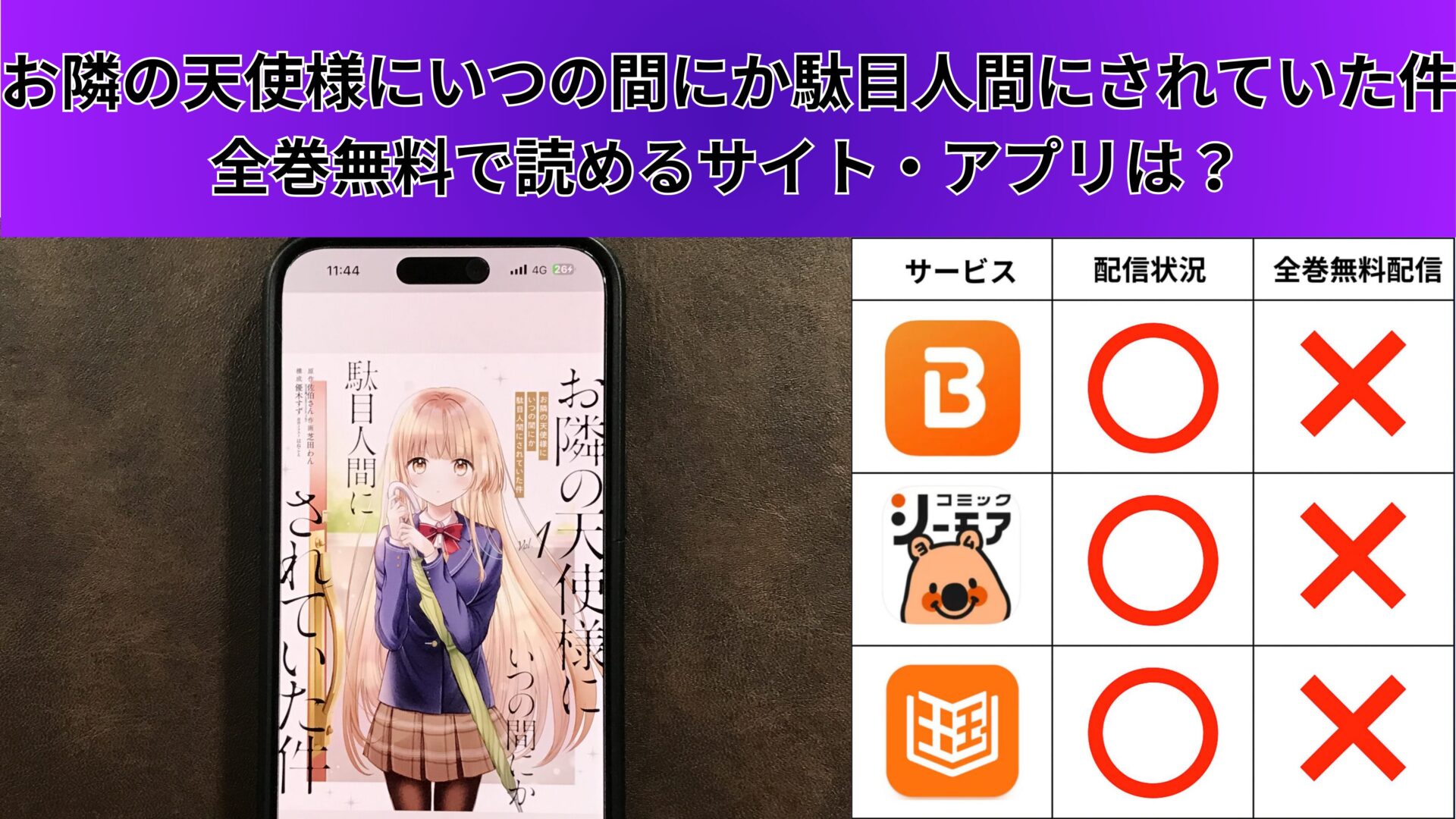 お隣の天使様にいつの間にか駄目人間にされていた件の漫画を全巻無料で読むには？お得に読めるアプリやサイトを紹介 – ふくろうFM